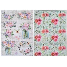Decoupage Paper - Floral Essence / Floral Brilliance