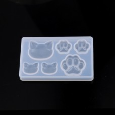 Silicone Mold - Cat Animal Paw 