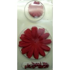 Flower Silk 24pcs - Red