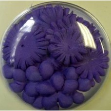 Flower Silk 24pcs - Purple
