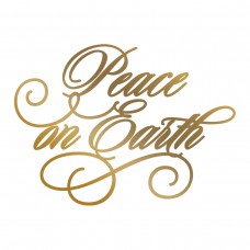 Hotfoil Stamp - Peace on Earth