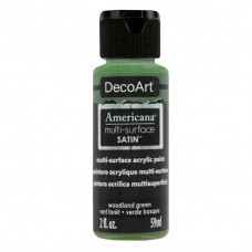 Americana Multi-Surface Satin Paint -  Woodland Green