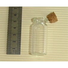 Glass Bottle with Cork 50mm