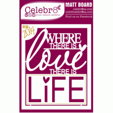 Celebr8 Matt Board Midi - Love Family