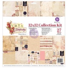 Frank Garcia 12"x12" Paper Pack - Love Clippings