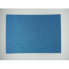 Glitter Paper A4 - Peacock Blue
