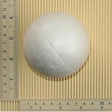 Polystyrene Round Ball - 80mm